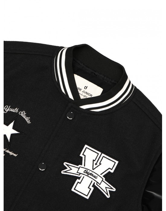 Boys Jacket Sporty Urban Black